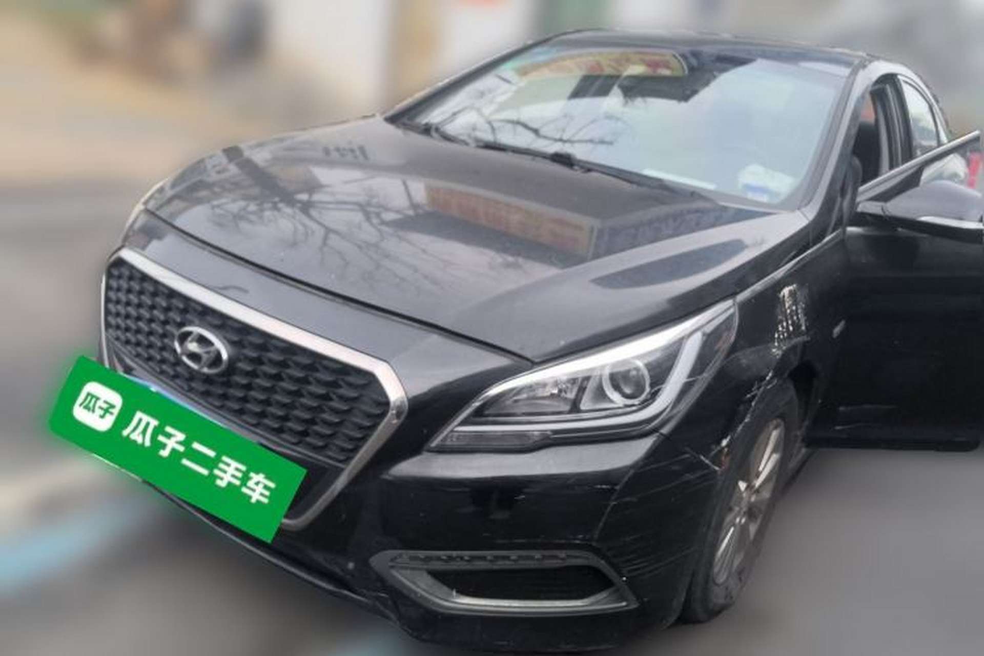 Used Hyundai Sonata 2016 2.0L Hybrid HE Smart Version Front Left 45 Deg