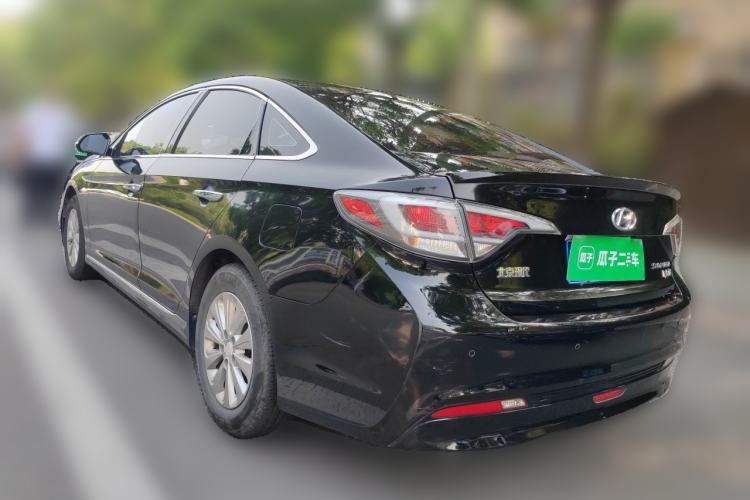 Used Hyundai Sonata 2016 2.0L Hybrid HE Smart Version Rear Left 45 Deg