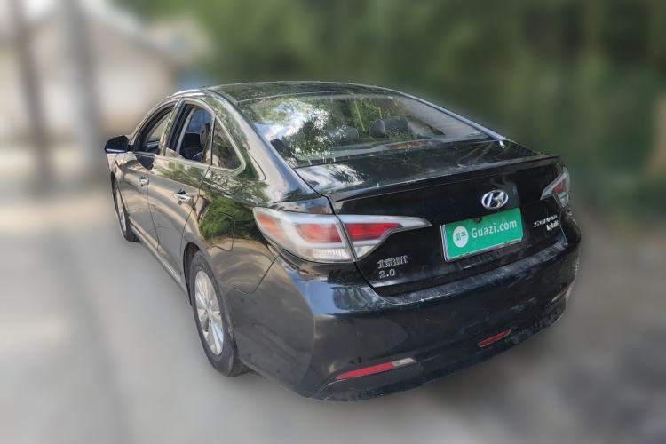 Used Hyundai Sonata 2016 2.0L Hybrid HE Smart Version Rear Left 45 Deg