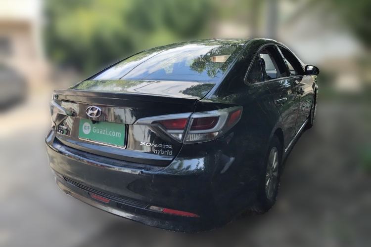 Used Hyundai Sonata 2016 2.0L Hybrid HE Smart Version Rear Right 45 Deg