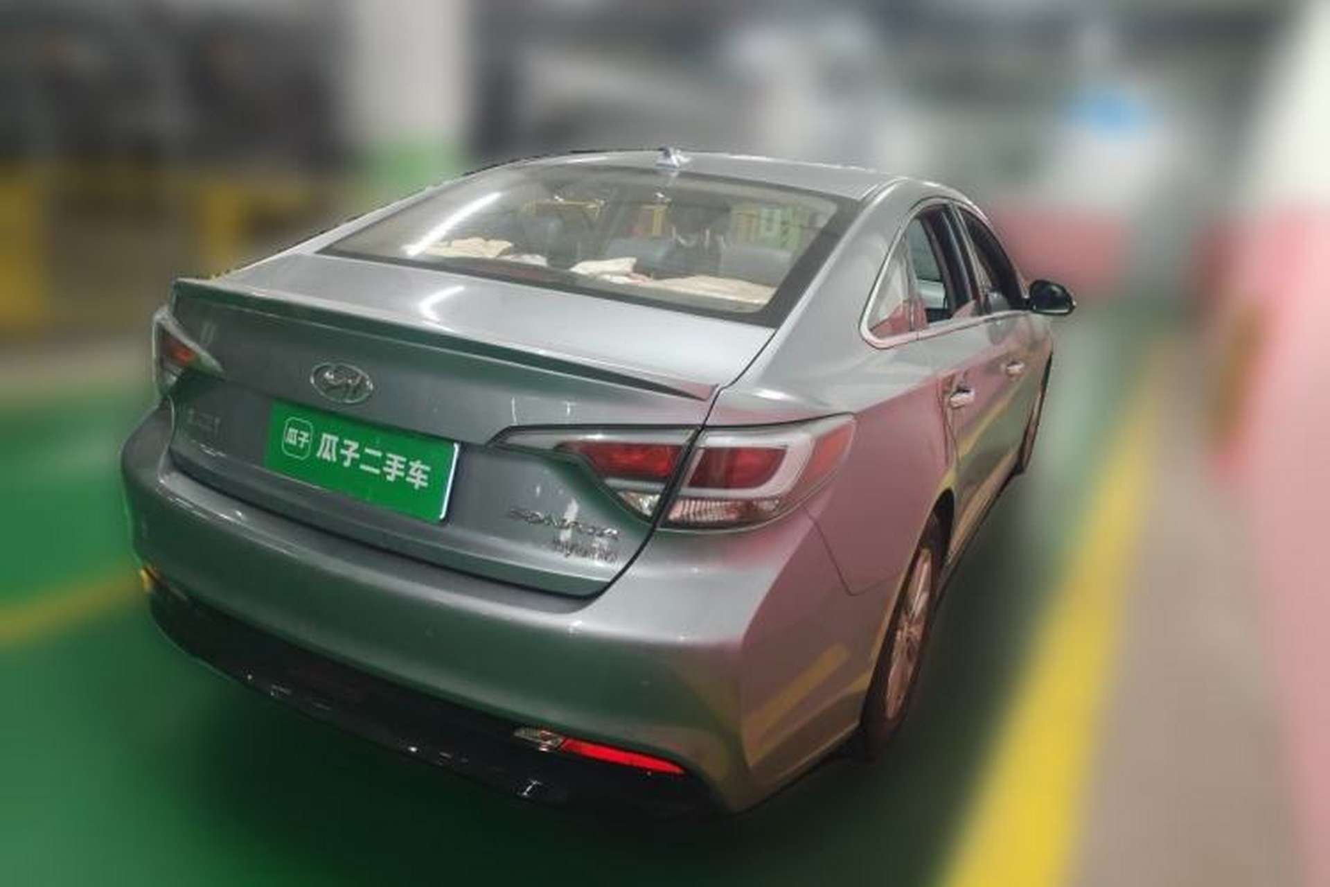 Used Hyundai Sonata 2016 2.0L Hybrid HS Leading Edition Rear Right 45 Deg