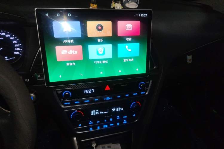 Used Hyundai Sonata 2016 2.0L Hybrid HS Leading Edition Audio And AC Panel