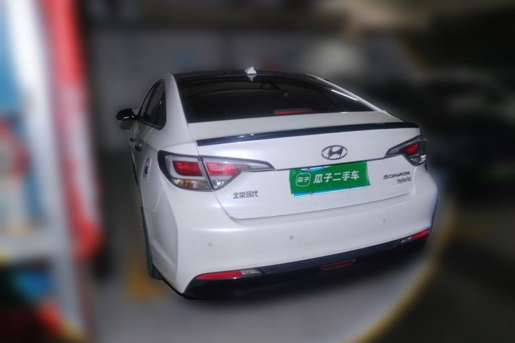 Used Hyundai Sonata 2016 2.0L Hybrid HS Leading Edition Rear Left 45 Deg