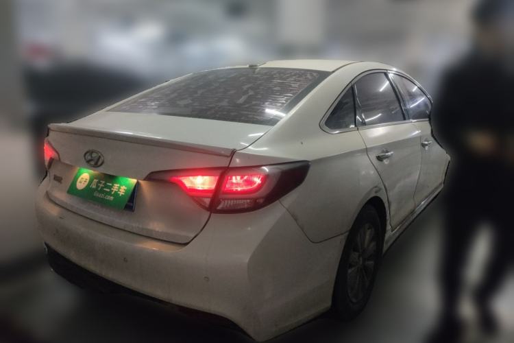 Used Hyundai Sonata 2016 2.0L Hybrid HS Leading Edition Rear Right 45 Deg