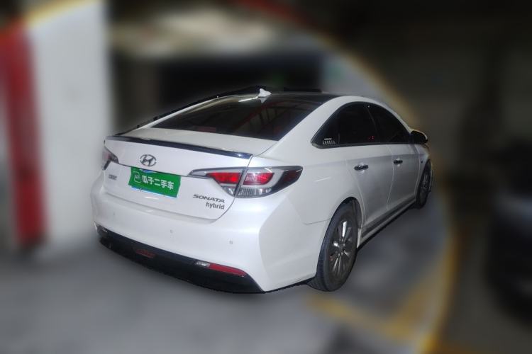 Used Hyundai Sonata 2016 2.0L Hybrid HS Leading Edition Rear Right 45 Deg