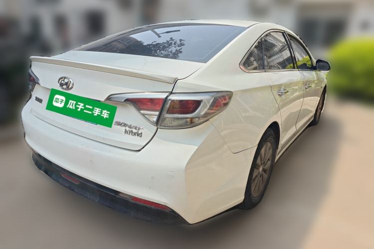Used Hyundai Sonata 2016 2.0L Hybrid HE Smart Version Rear Right 45 Deg
