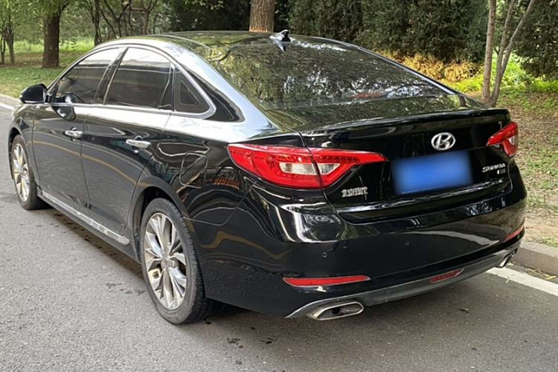 Used Hyundai Sonata 2017 2.4L DLX Premium Model Exterior 3