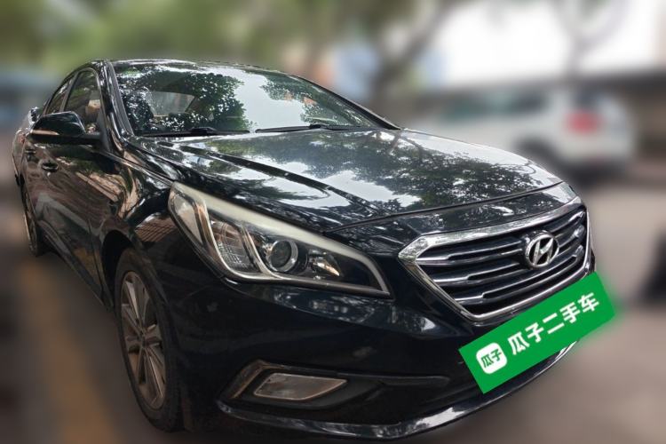 Used Hyundai Sonata 2017 2.0L GLS Smart Model Front Right 45 Deg