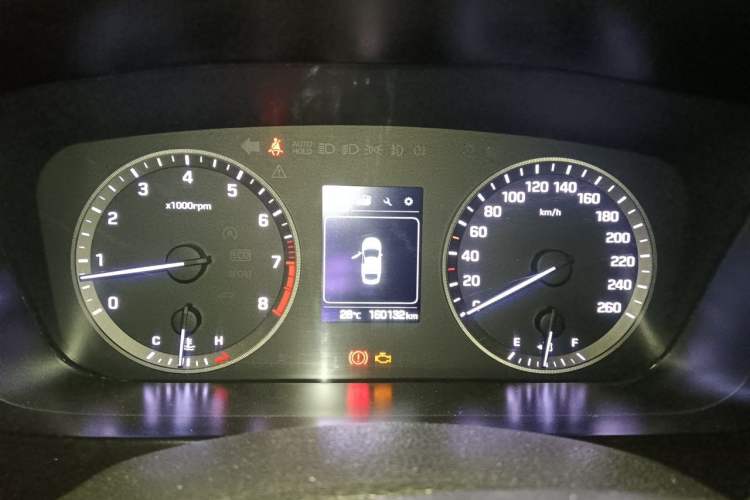 Used Hyundai Sonata 2017 2.0L GLS Smart Model Instrument Cluster