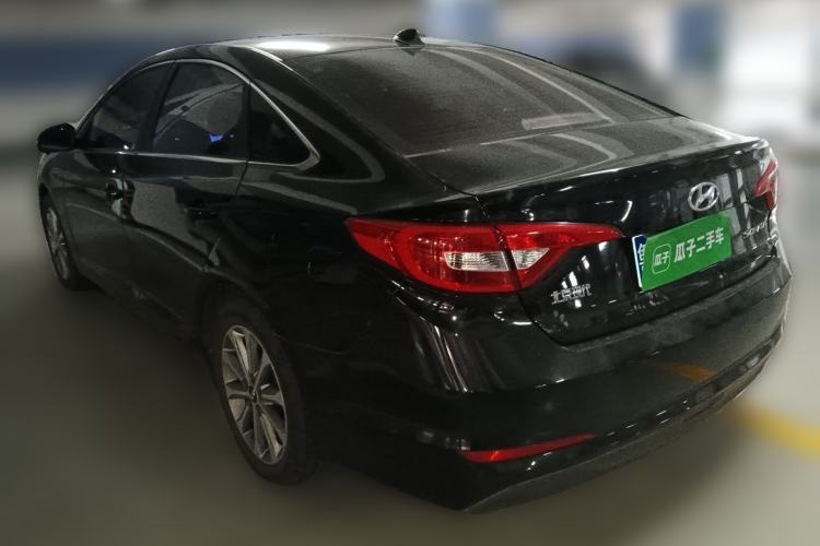 Used Hyundai Sonata 2017 2.0L GLS Smart Model Rear Left 45 Deg