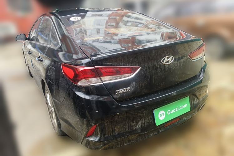 Used Hyundai Sonata 2017 2.0L GLS Smart Model Rear Left 45 Deg