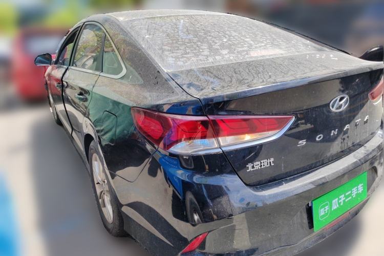 Used Hyundai Sonata 2017 2.0L GLS Smart Model Rear Left 45 Deg