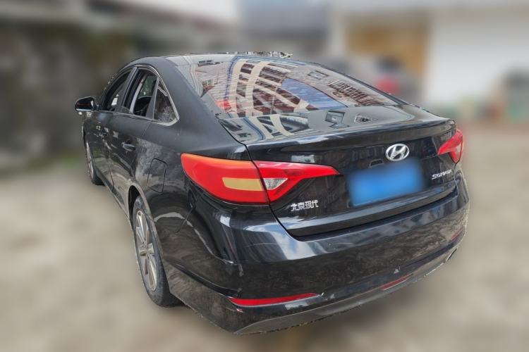 Used Hyundai Sonata 2017 2.0L GLS Smart Model Rear Left 45 Deg