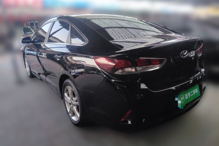 Used Hyundai Sonata 2017 2.0L GLS Smart Model Rear Left 45 Deg