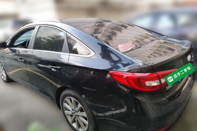 Used Hyundai Sonata 2017 2.0L GLS Smart Model Rear Left 45 Deg