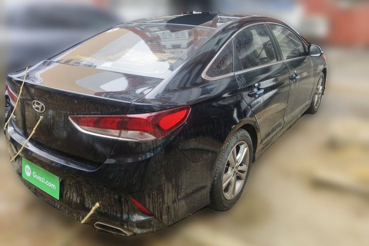 Used Hyundai Sonata 2017 2.0L GLS Smart Model Rear Right 45 Deg