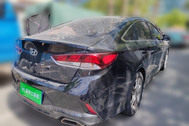 Used Hyundai Sonata 2017 2.0L GLS Smart Model Rear Right 45 Deg