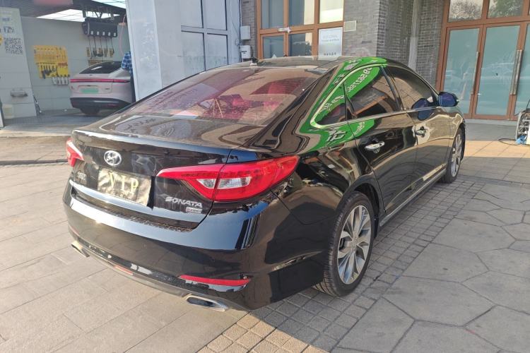 Used Hyundai Sonata 2017 1.6T GLX Leading Model Rear Right 45 Deg