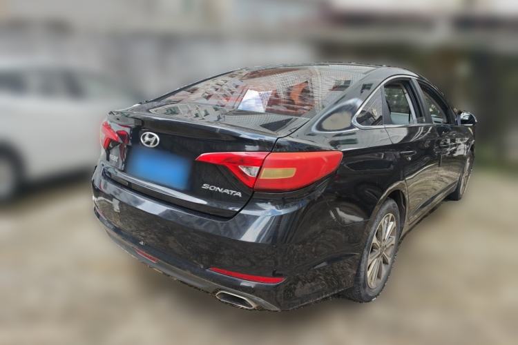 Used Hyundai Sonata 2017 2.0L GLS Smart Model Rear Right 45 Deg