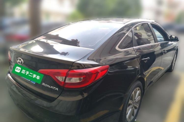 Used Hyundai Sonata 2017 2.0L GLS Smart Model Rear Right 45 Deg