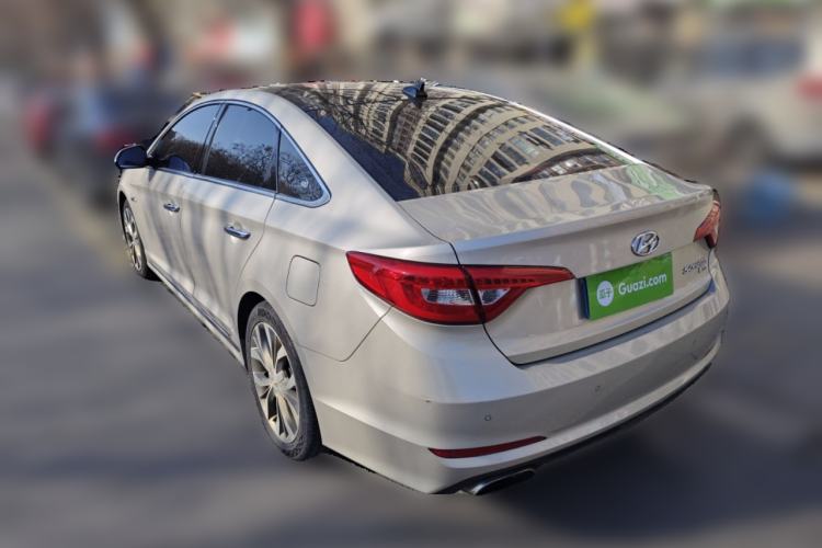 Used Hyundai Sonata 2017 1.6T DLX Prestige Model Rear Left 45 Deg