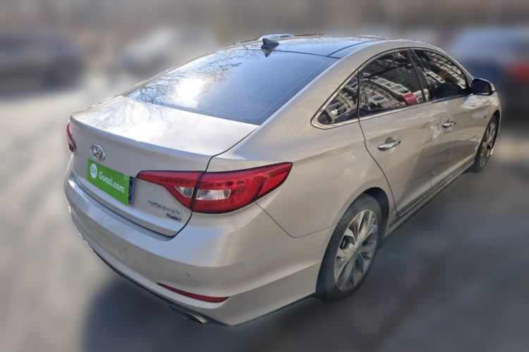 Used Hyundai Sonata 2017 1.6T DLX Prestige Model Rear Right 45 Deg