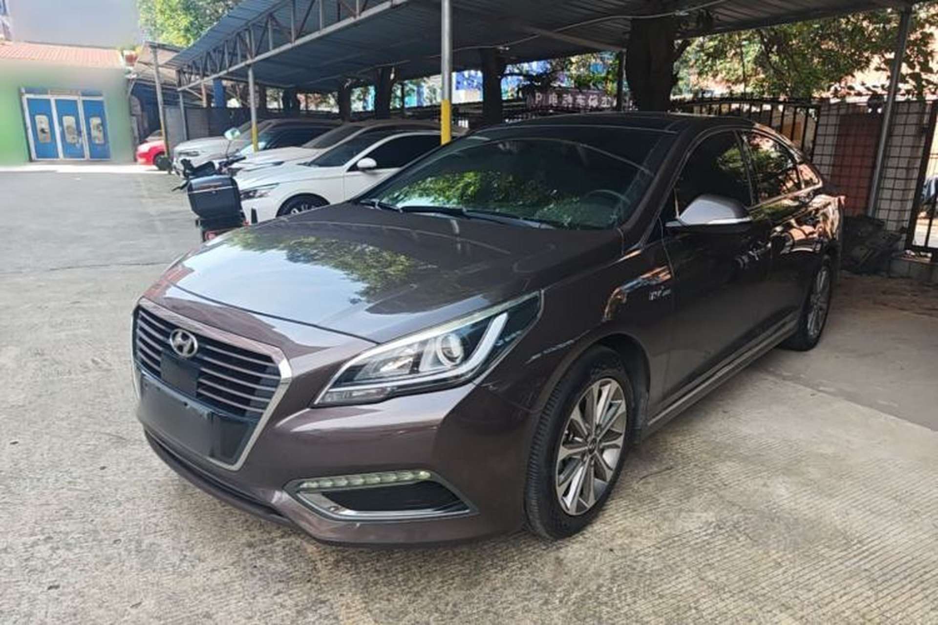 Used Hyundai Sonata 2017 1.6T GLS Smart Model Front Left 45 Deg