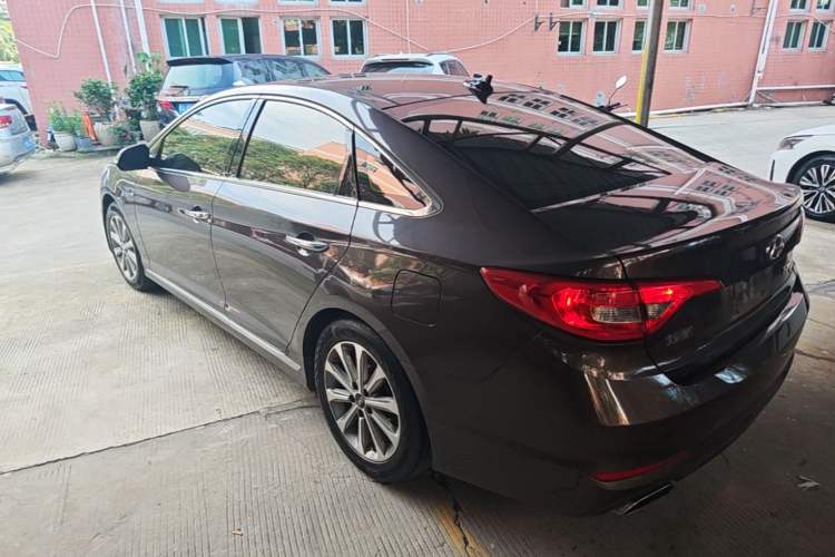 Used Hyundai Sonata 2017 1.6T GLS Smart Model Rear Left 45 Deg