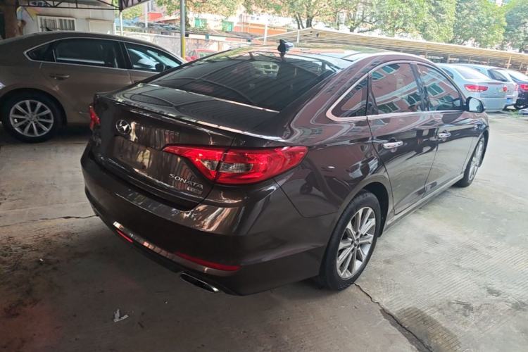 Used Hyundai Sonata 2017 1.6T GLS Smart Model Rear Right 45 Deg