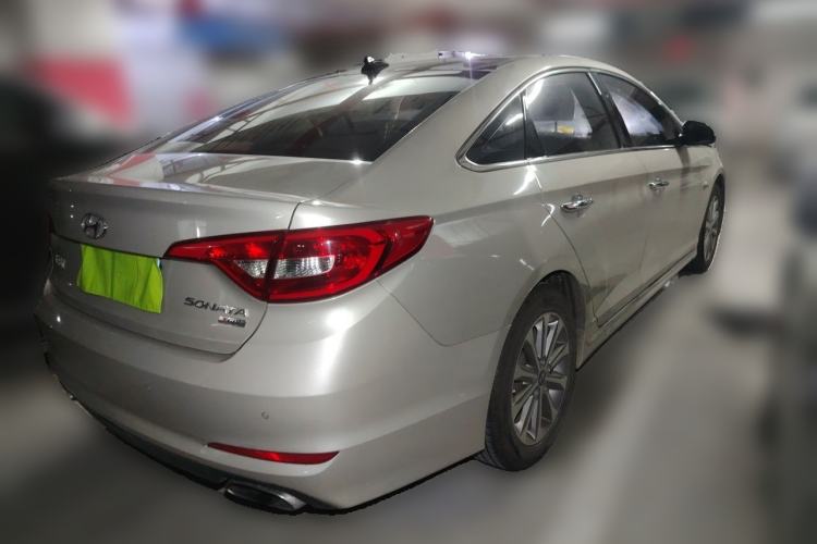 Used Hyundai Sonata 2017 1.6T GLS Smart Model Rear Right 45 Deg