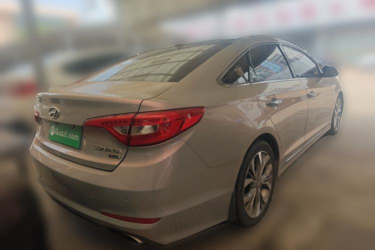 Used Hyundai Sonata 2017 1.6T DLX Prestige Model Rear Right 45 Deg