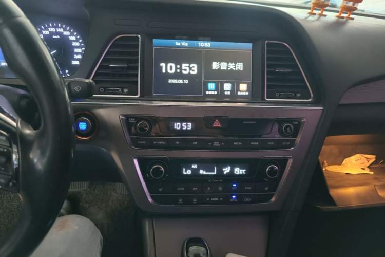 Used Hyundai Sonata 2017 1.6T GLS Smart Model Audio And AC Panel