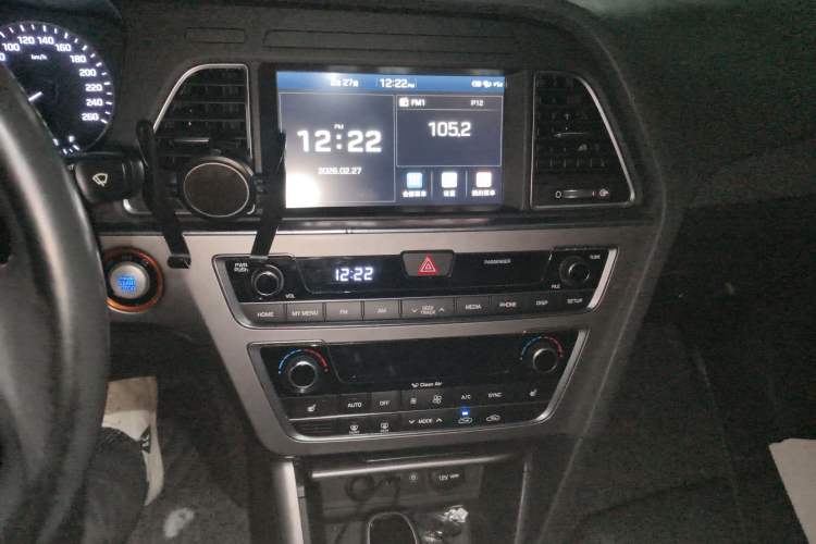 Used Hyundai Sonata 2017 1.6T GLS Smart Model Audio And AC Panel