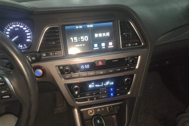 Used Hyundai Sonata 2017 1.6T GLS Smart Model Audio And AC Panel