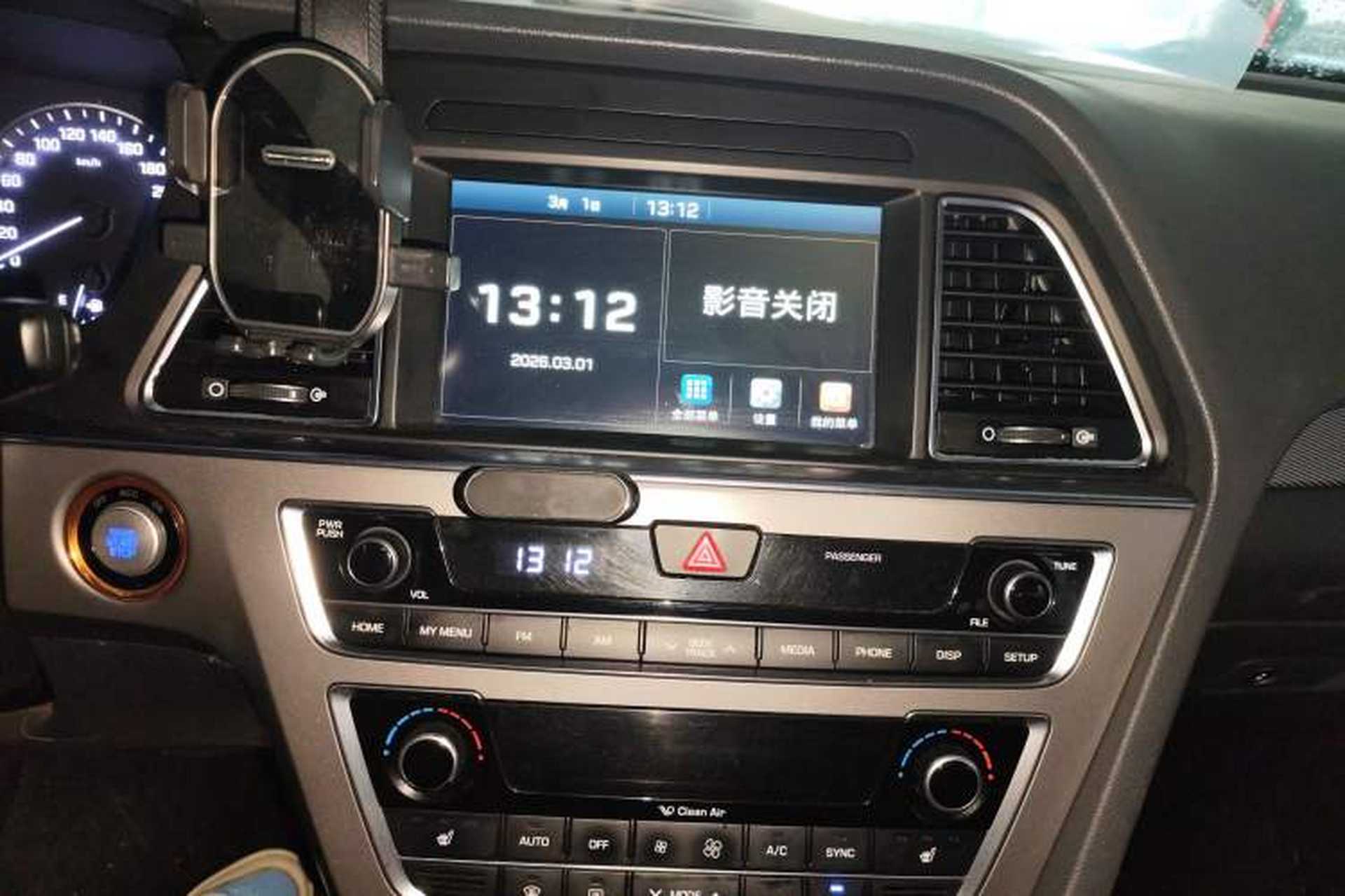 Used Hyundai Sonata 2017 1.6T GLS Smart Model Audio And AC Panel