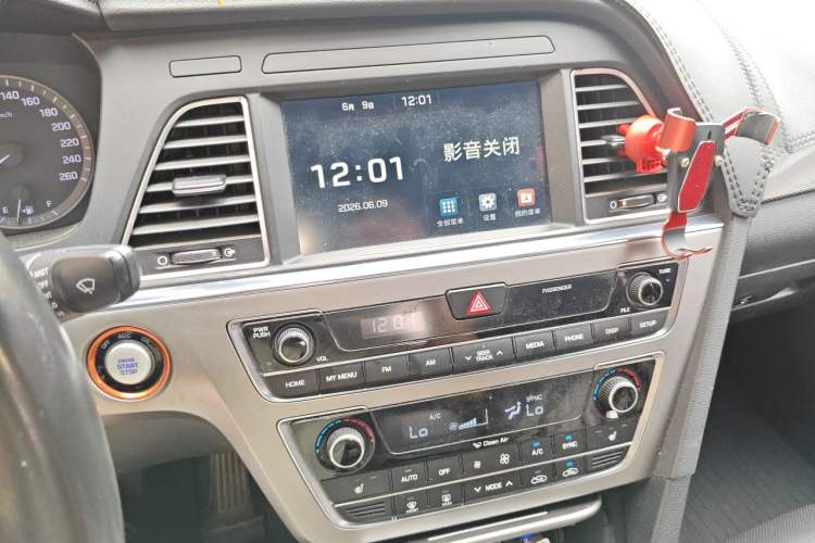 Used Hyundai Sonata 2017 1.6T GLS Smart Model Audio And AC Panel