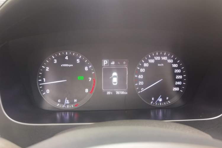 Used Hyundai Sonata 2017 1.6T GLS Smart Model Instrument Cluster