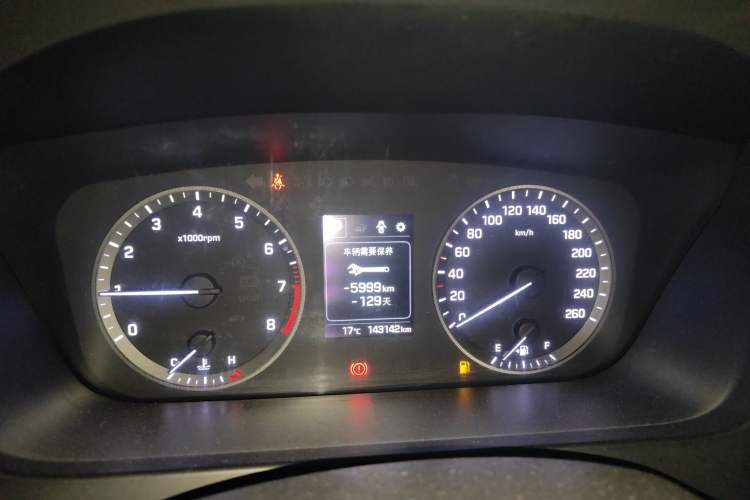 Used Hyundai Sonata 2017 1.6T GLS Smart Model Instrument Cluster