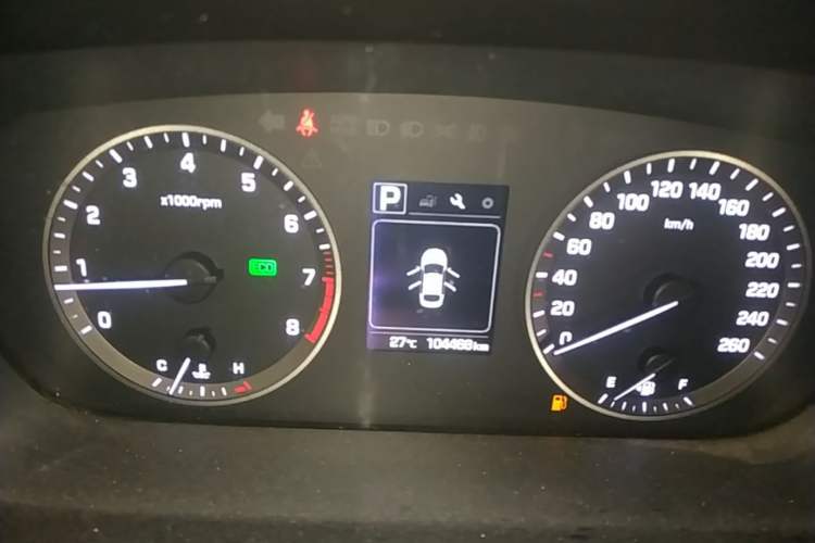 Used Hyundai Sonata 2017 1.6T GLS Smart Model Instrument Cluster