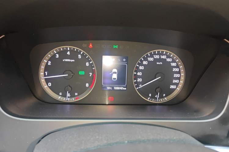 Used Hyundai Sonata 2017 1.6T GLS Smart Model Instrument Cluster
