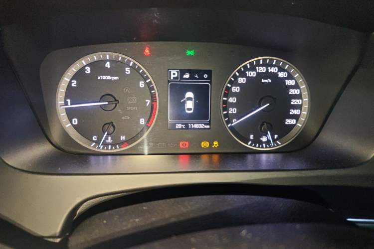Used Hyundai Sonata 2017 1.6T GLS Smart Model Instrument Cluster