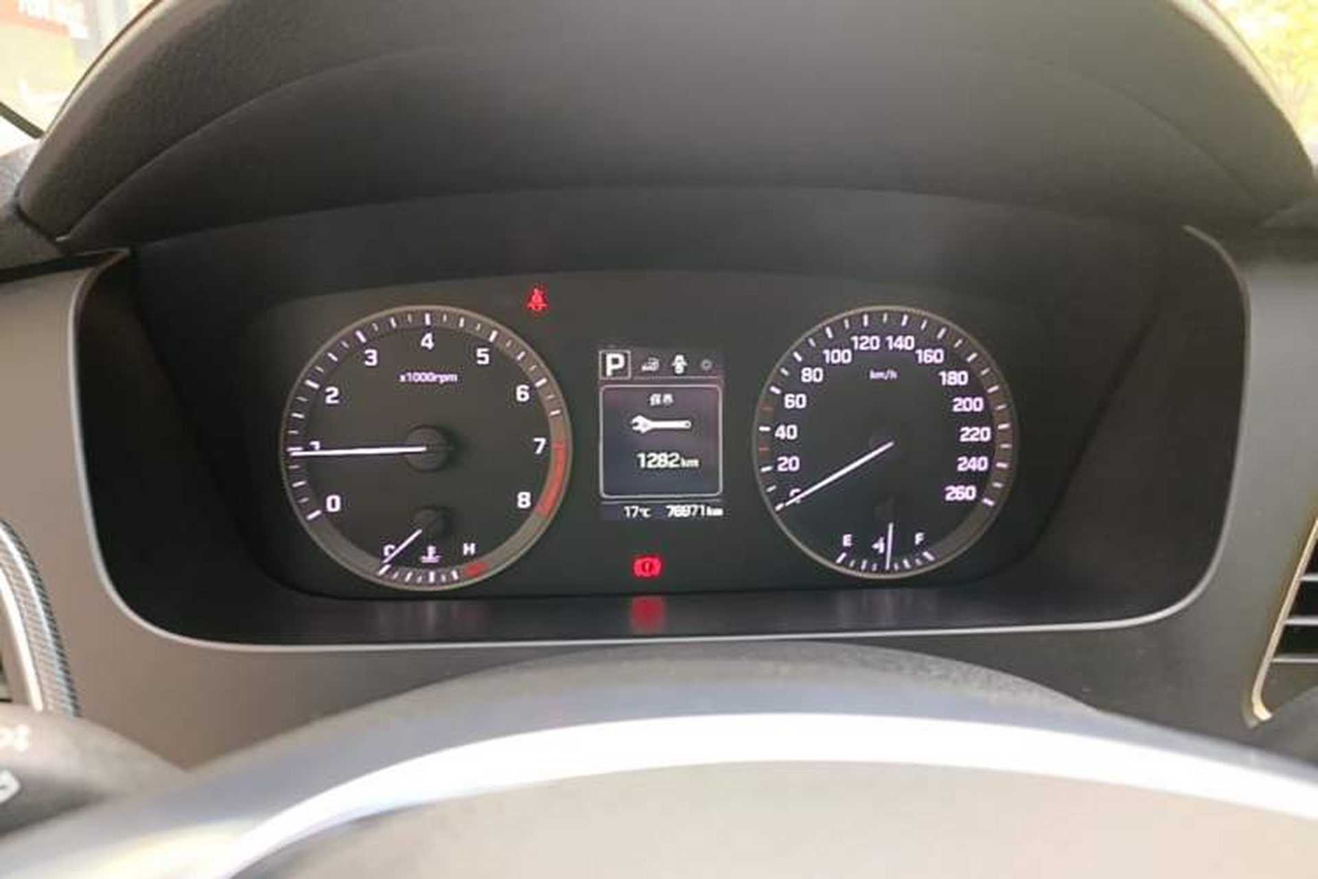 Used Hyundai Sonata 2017 1.6T GLS Smart Model Instrument Cluster