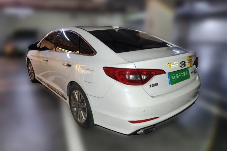 Used Hyundai Sonata 2017 1.6T GLS Smart Model Rear Left 45 Deg