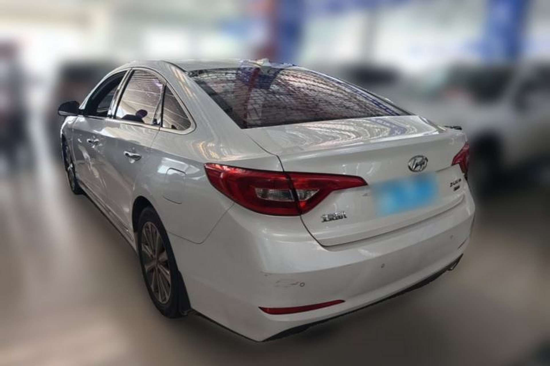Used Hyundai Sonata 2017 1.6T GLS Smart Model Rear Left 45 Deg