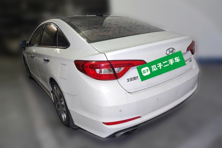 Used Hyundai Sonata 2017 1.6T GLX Leading Model Rear Left 45 Deg