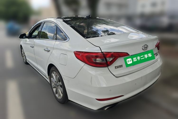 Used Hyundai Sonata 2017 1.6T GLS Smart Model Rear Left 45 Deg