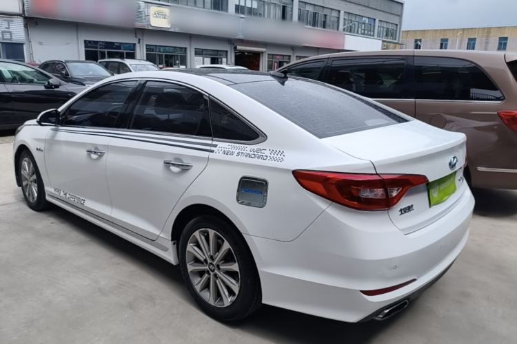 Used Hyundai Sonata 2017 1.6T GLS Smart Model Rear Left 45 Deg