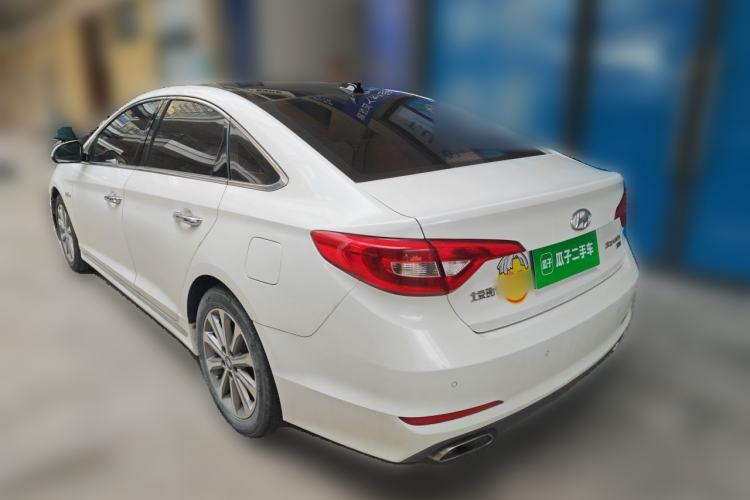 Used Hyundai Sonata 2017 1.6T GLS Smart Model Rear Left 45 Deg