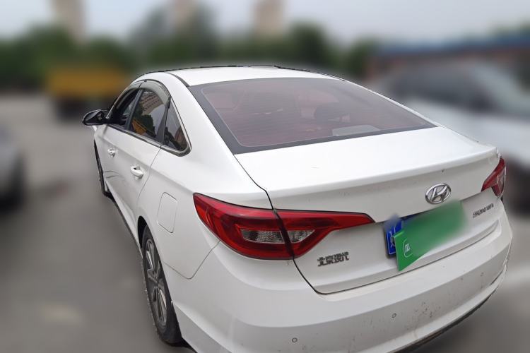 Used Hyundai Sonata 2017 2.0L GLS Smart Model Rear Left 45 Deg