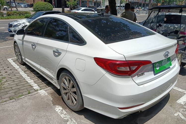 Used Hyundai Sonata 2017 1.6T GLS Smart Model Rear Left 45 Deg